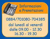 Info per prenotare l'albergo nel Gargano.